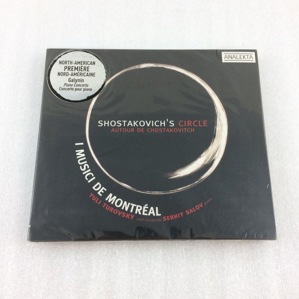 Shostakovich Circle CD I Musici de Montreal 2006 Analekta Chostakovitch SEALED